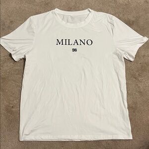 White Milano Graphic T-Shirt